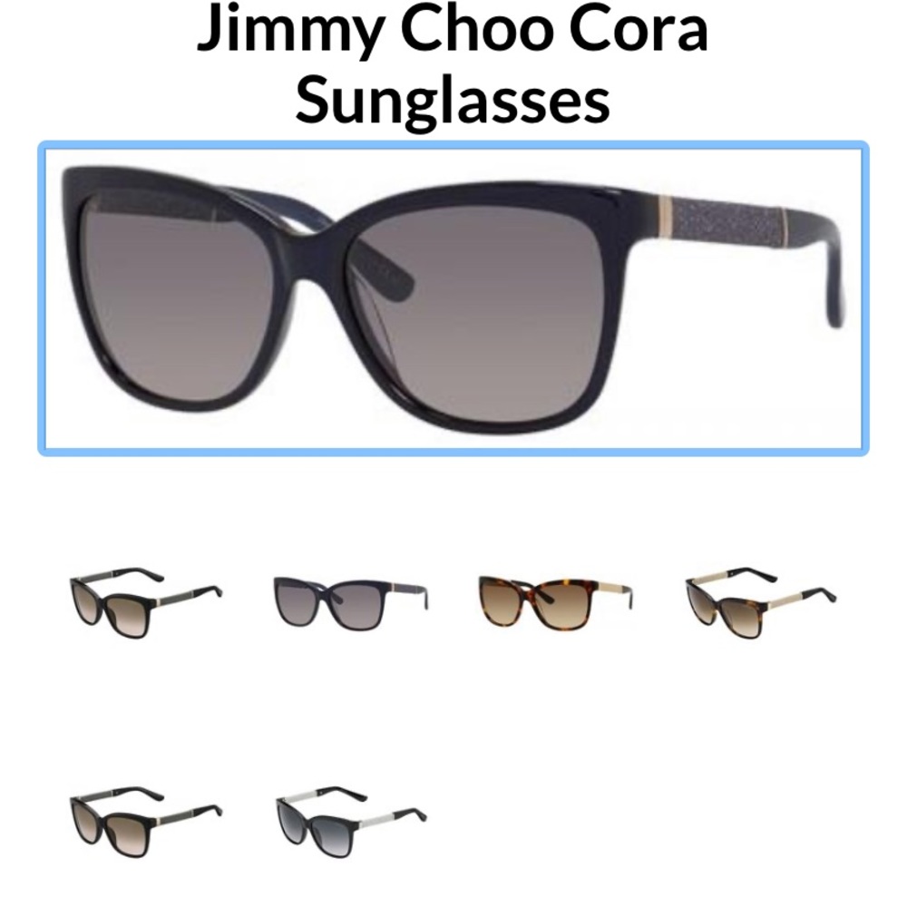 Jimmy choo crystal sunglasses